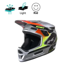 Kenny Elite BMX Helmet Graphic + Silver