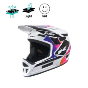 Kenny Elite BMX Helmet Graphic + White Gradient