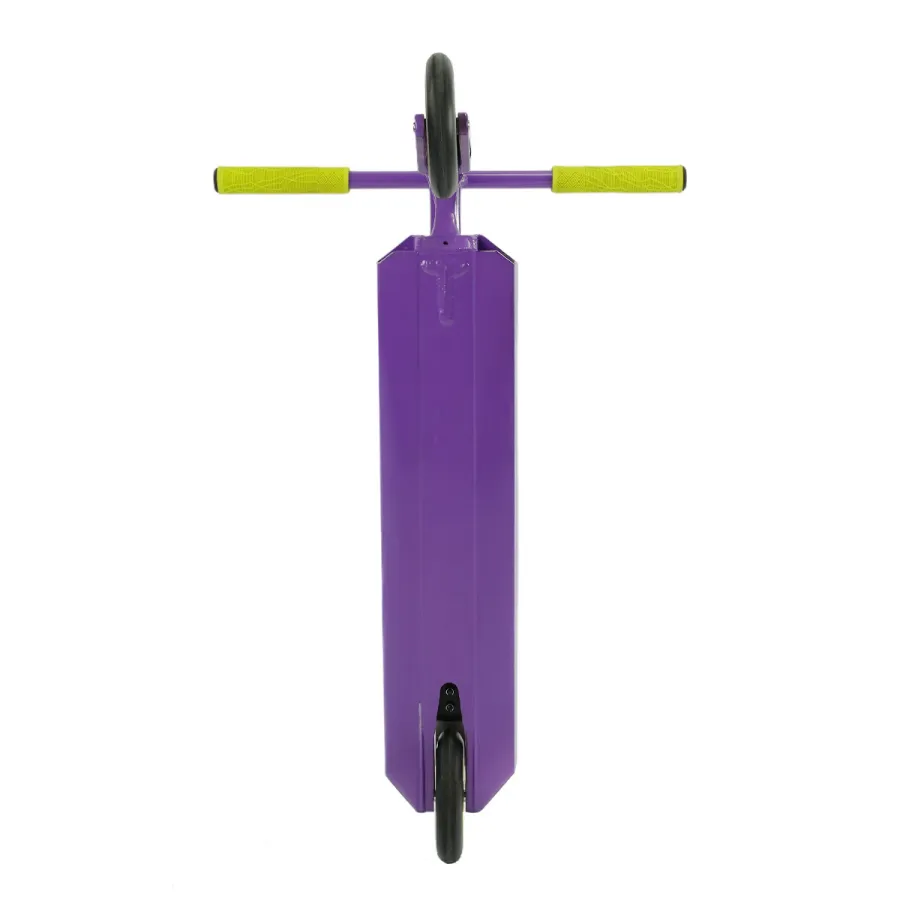 Meybo Rascal Stunt Scooter 120mm Purple/Neon Yellow - Afbeelding 3