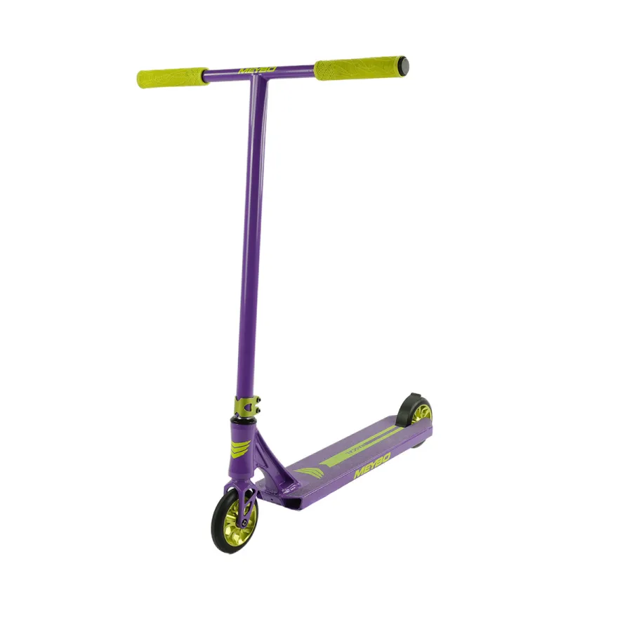 Meybo Rascal Stunt Scooter 120mm Purple/Neon Yellow