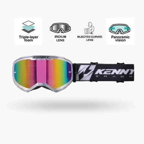 Kenny Track Kombat + Goggles Clear